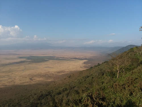 The Ngorongoro Crater.