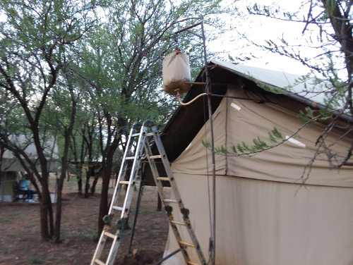 Our tent at Ronjo Safari Camp.