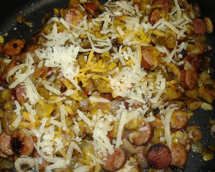 Add some grated cheese.