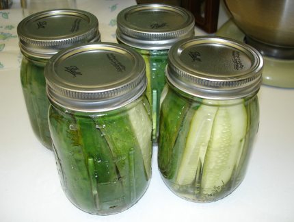 My quick and easy dill pickles recipe