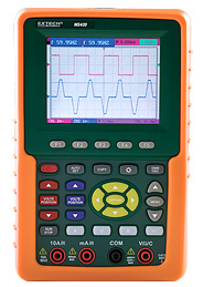 My Extech MS420: 20MHz 2-Channel Digital Oscilloscope.