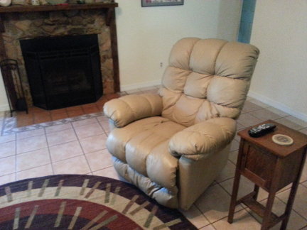 The new recliner.