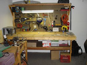 My neat and clean workbench