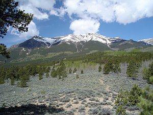 Mt. Elbert, one of Colorado's famous Fourteeners.