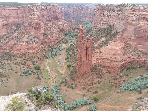 Spider Rock at Canyon De Chelly