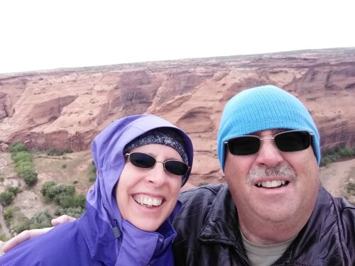 White House Overlook at Canyon De Chelly.