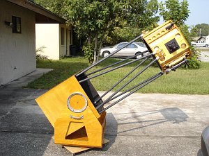 A post remodeling photo of the 17.5 inch Dob.