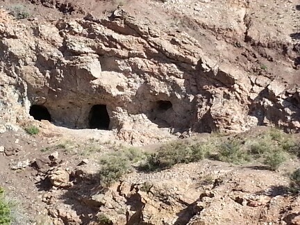 The Mica Mines above Ojo Caliente.