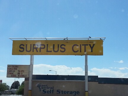 Surplus City in Albuquerque, NM.