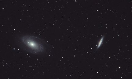 The galaxies M81 and M82.