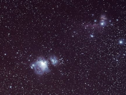 A wide-field view of Orion.