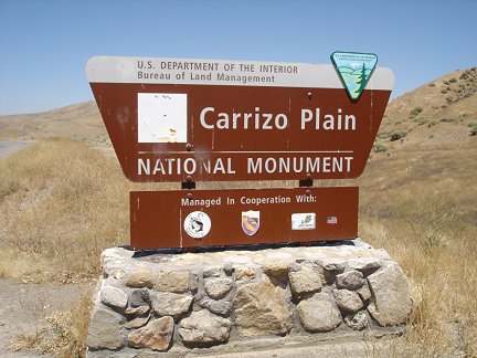 The Carrizo Plain National Monument