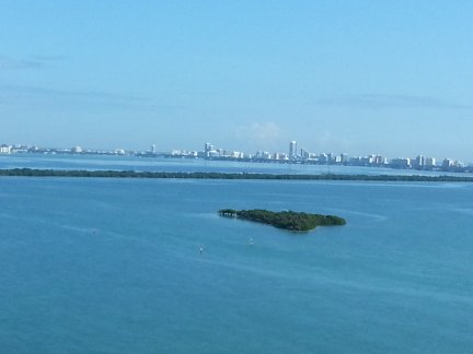 The Miami Beach skyline.
