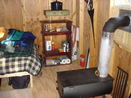 Yet another inside view of the cabin.