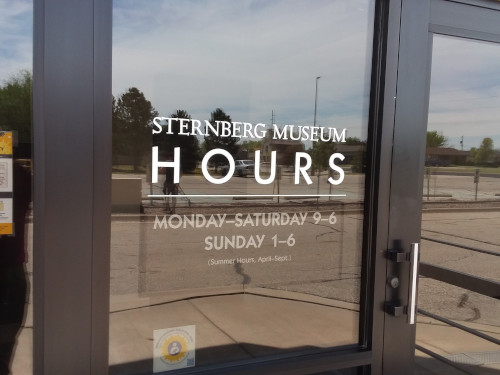 The Sternberg Museum in Hayes Kansas.