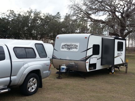 The camper I rented for the OBS.