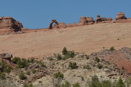Delicate Arch in Arches National Park.