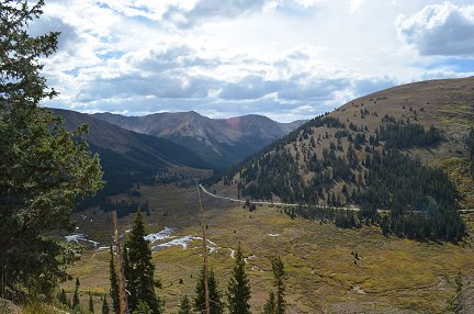 Looking East from near Independence Pass.