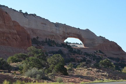 Wilson Arch near Moab, Utah.