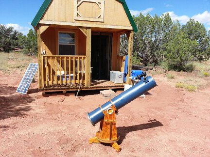 My arizona cabin and telescope.