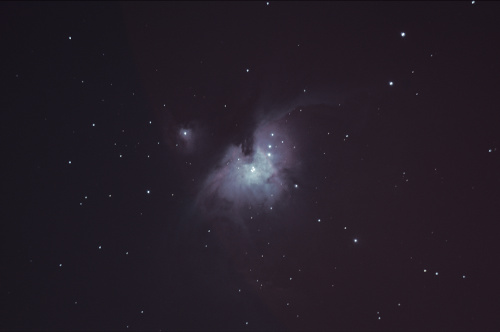 Al's first light image of Orion.